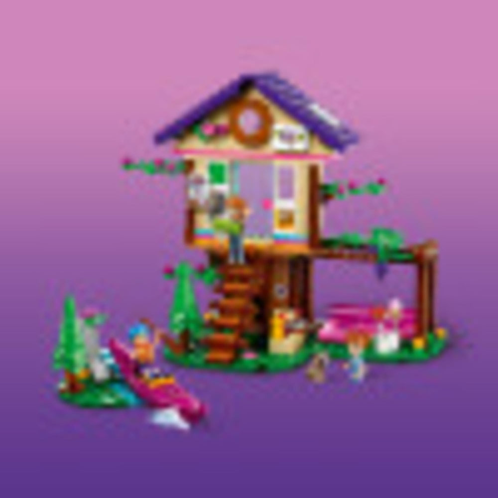 LEGO Friends Forest House 41679 raccoon figure for wildlife storytelling
