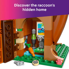 LEGO Friends minidolls with dog and raccoon fueling friendship storytelling