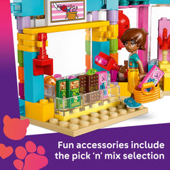 LEGO Friends Heartlake City Candy Store gumball machine encourages playful transactions