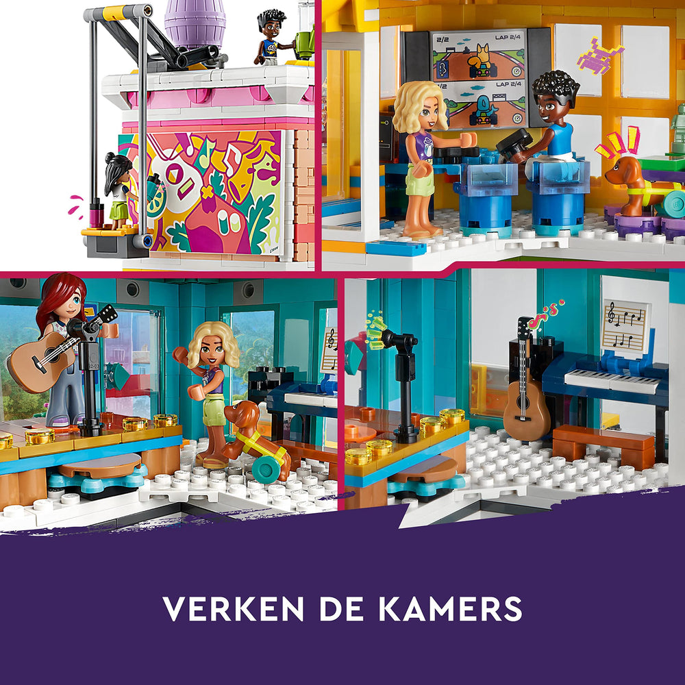 LEGO Friends Heartlake City Community Centre slide and platform linking floors for dynamic play
