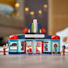 LEGO Friends Heartlake City Movie Theater exclusive seats for VIP viewing