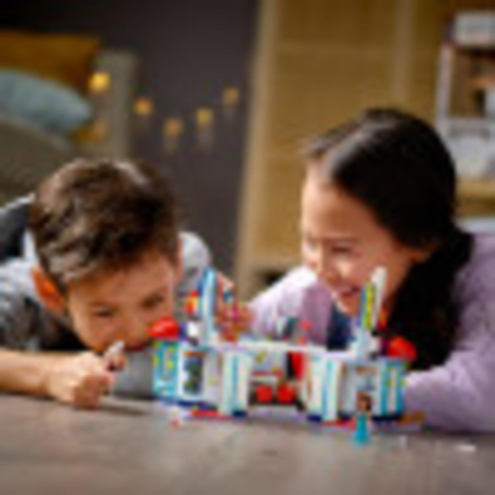 LEGO Friends Heartlake City Movie Theater screening room inspires film-night imagination