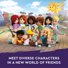 LEGO Friends Heartlake City supermarket building inspires collaborative play and construction.