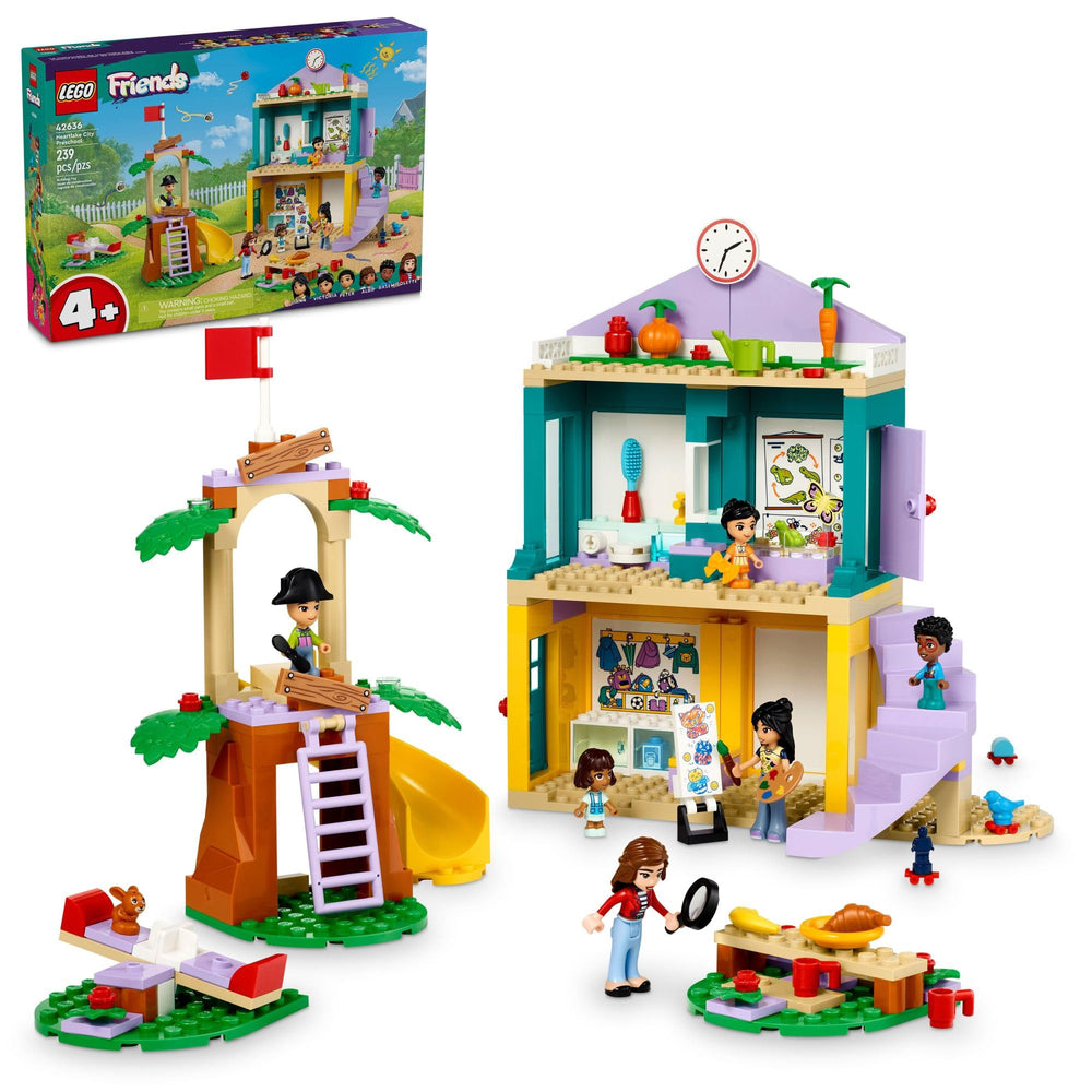 LEGO Friends Heartlake Preschool classroom overview for imaginative role play and storytelling