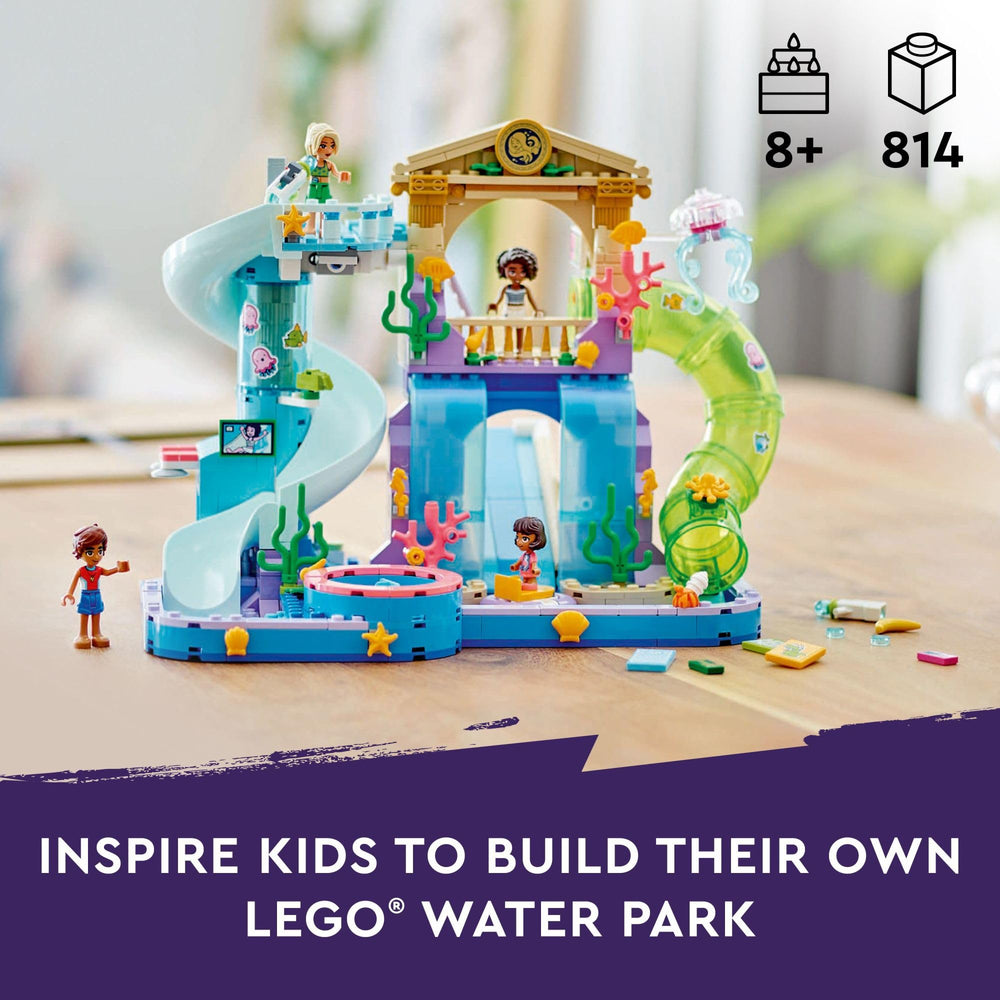 LEGO Friends Heartlake Water Park whirlpool for group storytelling.