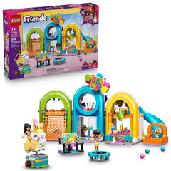 LEGO Friends indoor playground overview enabling imaginative pretend play.
