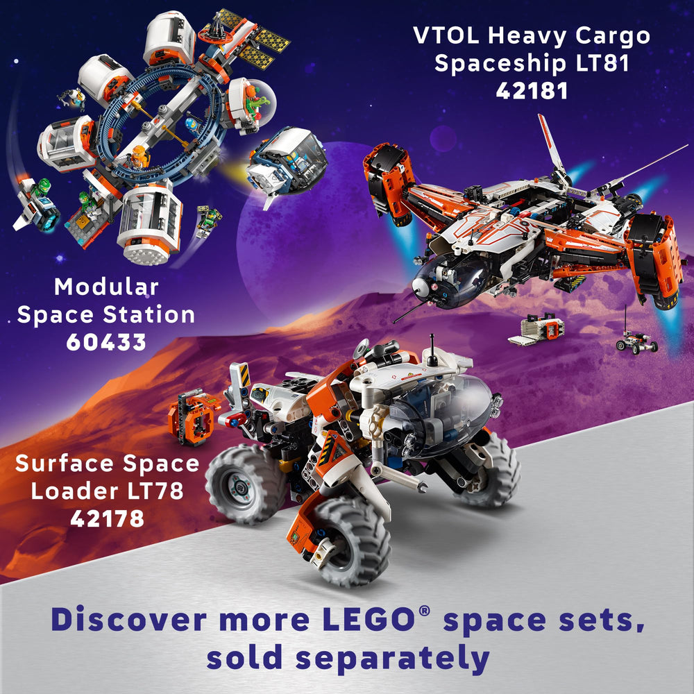 LEGO Friends Mars Space Base and Rocket: drone and tools spark science-inspired pretend play.
