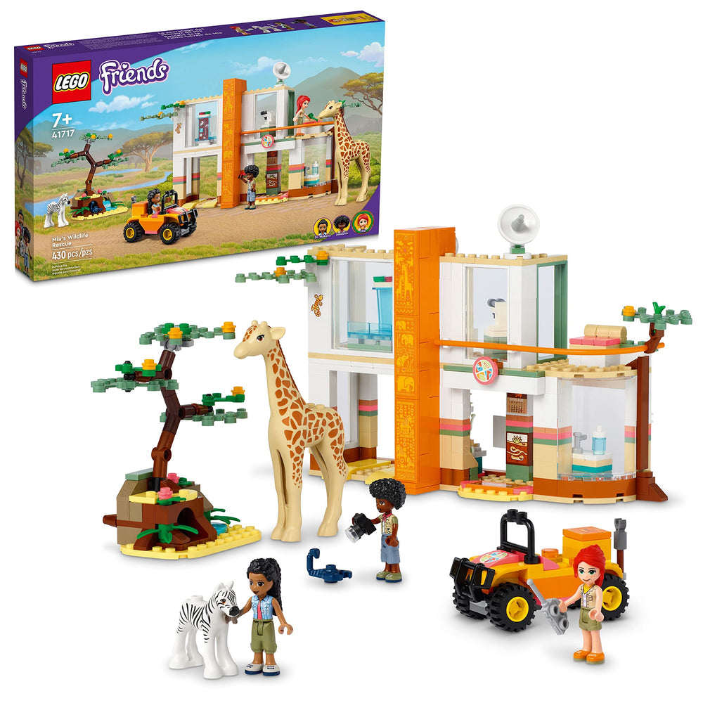 LEGO Friends Mia's Wildlife Rescue Center offers imaginative animal care play for kids.
