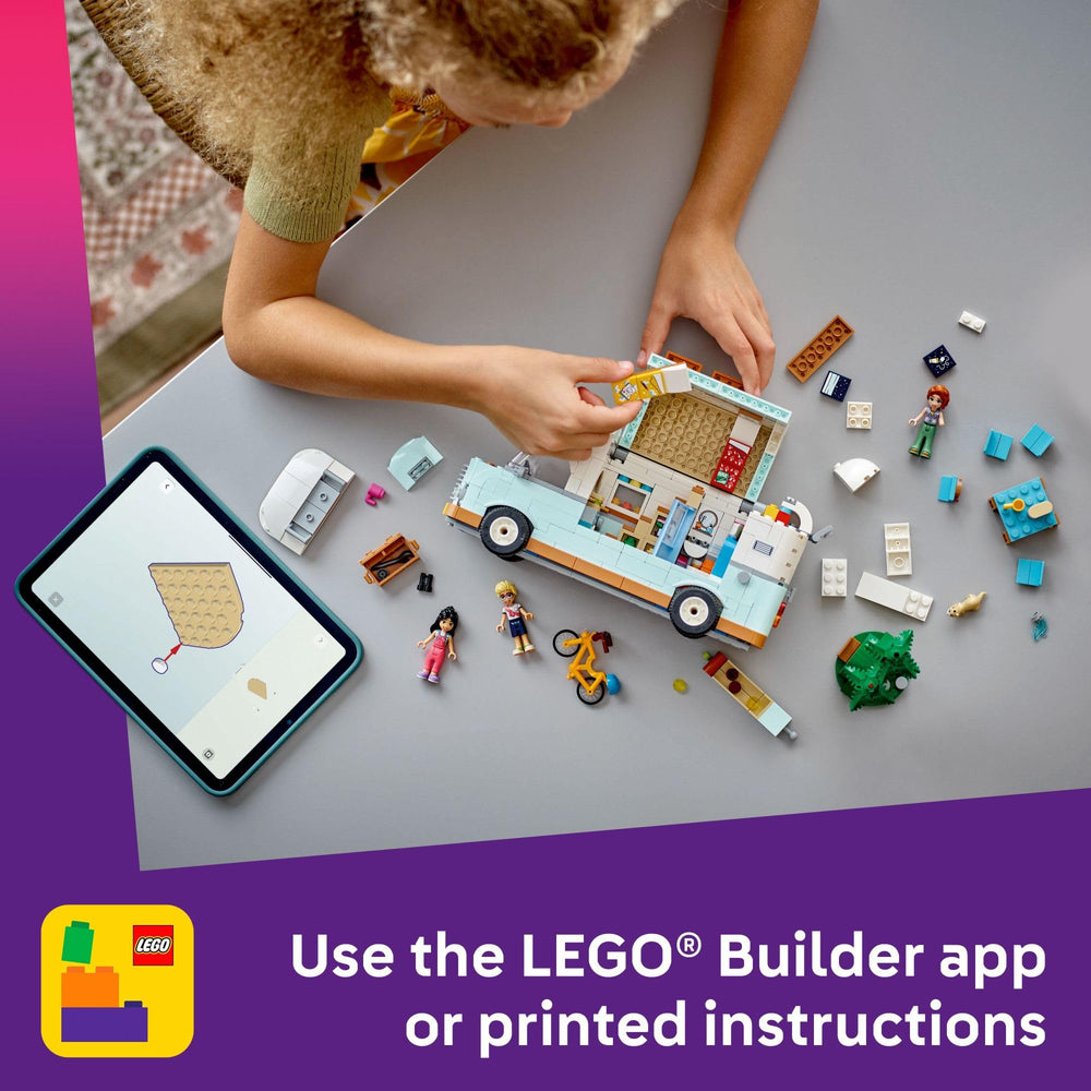 LEGO Friends minidolls and ferret figure spark friendship stories and nature exploration.