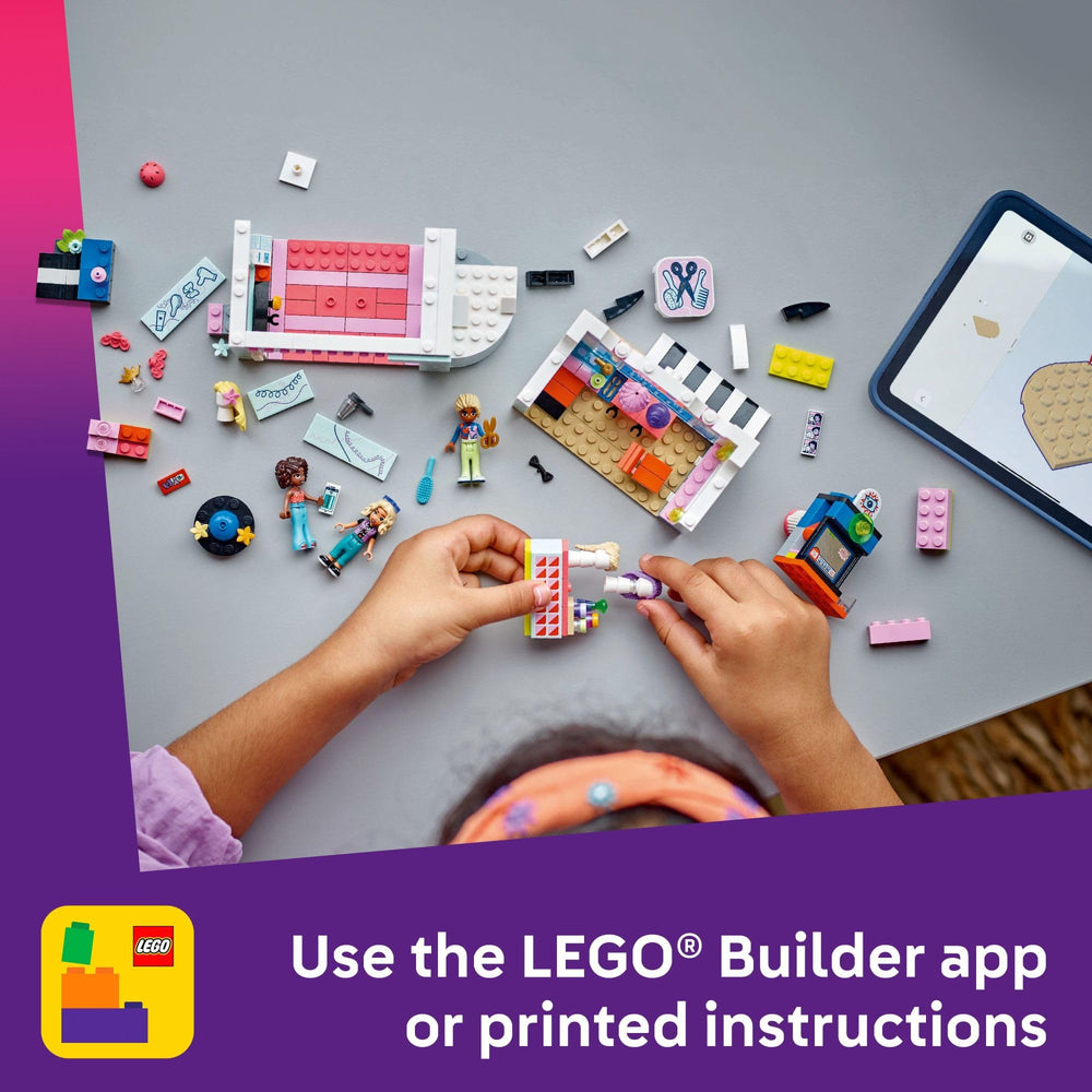 LEGO Friends minidolls Nova, Aliya, Faraji spark friendship storytelling.