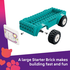 LEGO Friends Paisley minidoll and cones enable creative customer-story scenarios