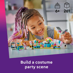 LEGO Friends Periwinkle unicorn transformation fuels magical roleplay and building.