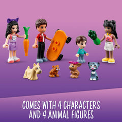 LEGO Friends Pet Day-Care Center slide and pool for fun slide action