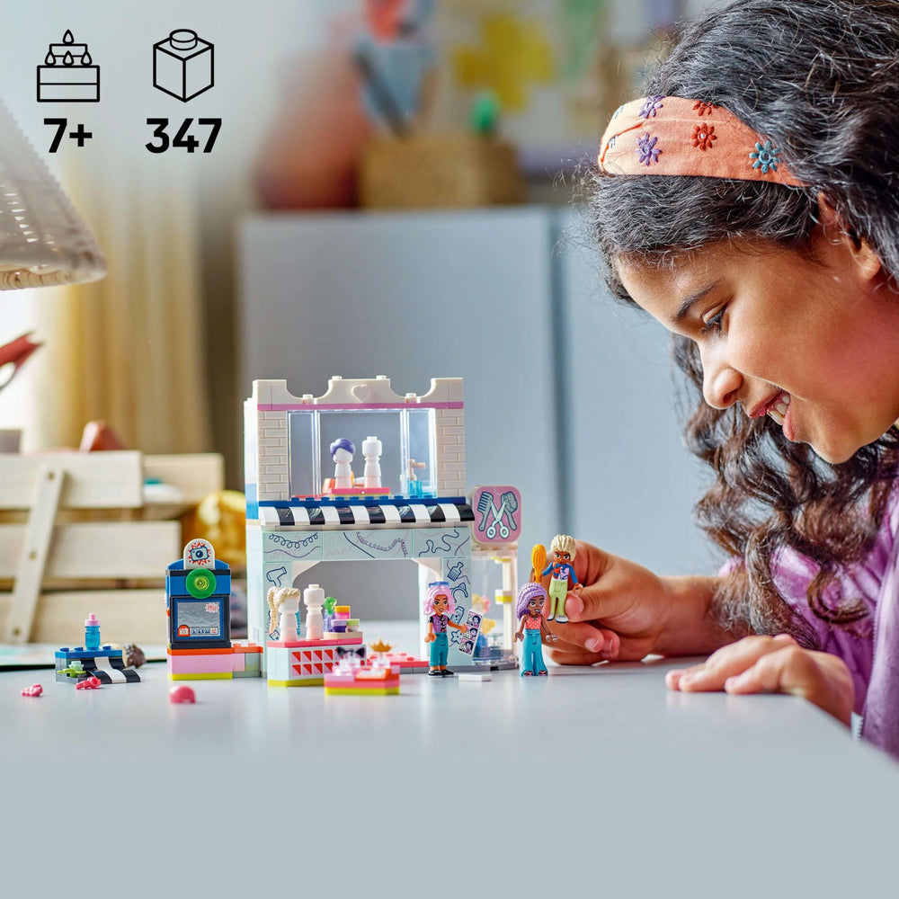 LEGO Friends rotating display stand creates interactive product showcases