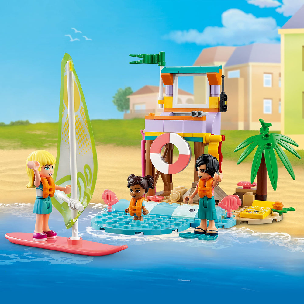 LEGO Friends Surfer Beach Fun surfboard for action-packed waves