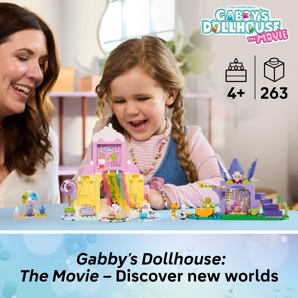 LEGO Gabby’s Dollhouse Kitty Garden invites gem-hunt storytelling and magical scenery