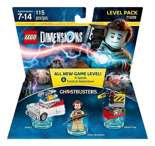 LEGO Ghostbusters Peter Venkman figure for imaginative play and level expansions