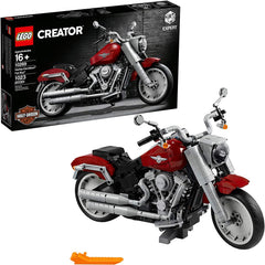 LEGO Harley-Davidson Fat Boy teardrop fuel tank detail for authentic display