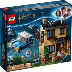 LEGO Harry Potter 4 Privet Drive Ford Anglia with opening roof for action.