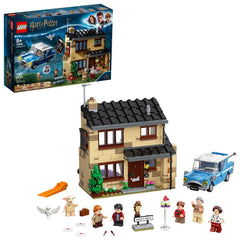 LEGO Harry Potter 4 Privet Drive front view for imaginative play.