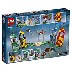 LEGO Harry Potter 75956 Broom-mounted shooter launches Quaffle during play