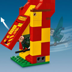 LEGO Harry Potter 75956 Slytherin tower fire spell function adds dynamic moments