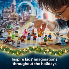 LEGO Harry Potter Advent Calendar 2025 Buckbeak figure with posable wings for action play