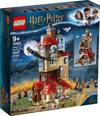 LEGO Harry Potter Attack on The Burrow 75980 door-entry scene supports collaborative play