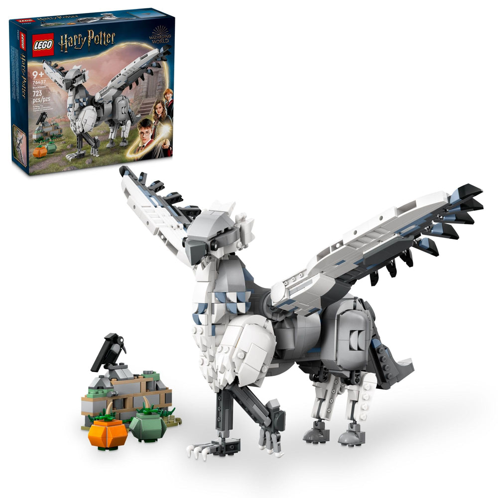 LEGO Harry Potter Buckbeak toy on display for magical play