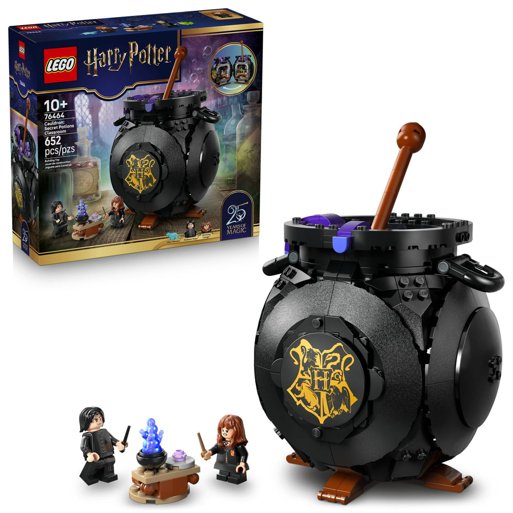 LEGO Harry Potter cauldron bubbling for immersive pretend play.