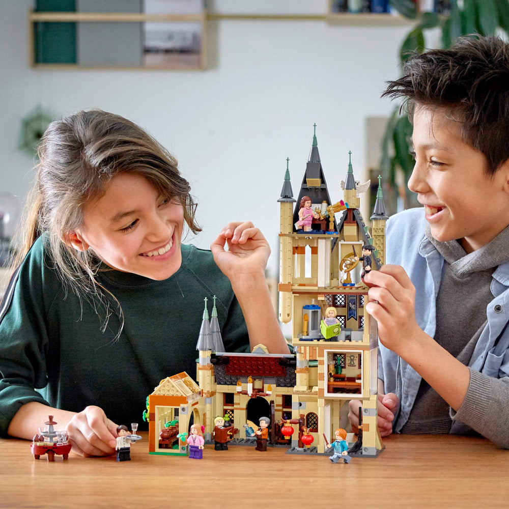 LEGO Harry Potter Hogwarts Astronomy Tower Hedwig owl adds magical storytelling