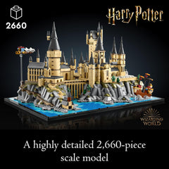 LEGO Harry Potter Hogwarts Astronomy Tower detail ideal for display and storytelling