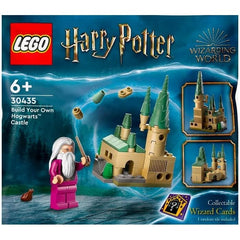 LEGO Harry Potter Hogwarts Castle display idea inspires magic-themed shelves