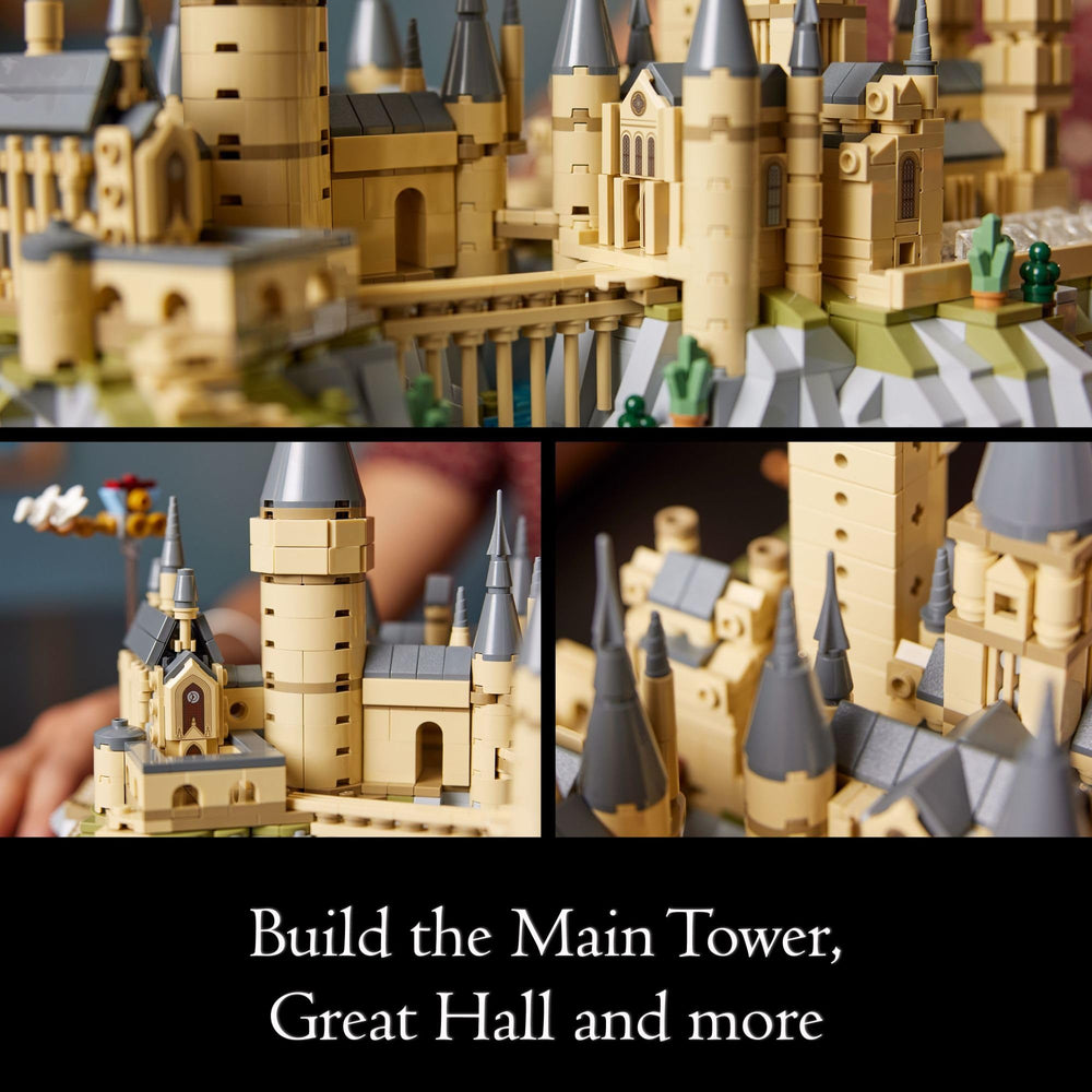 LEGO Harry Potter Hogwarts Great Hall scene perfect for immersive display