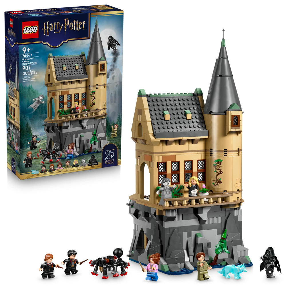 LEGO Harry Potter Hogwarts Castle Hospital Wing image showing a detailed hospital scene for imaginative play
