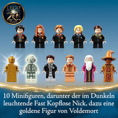 LEGO Harry Potter Hogwarts Chamber of Secrets eleven minifigures inspire character-driven adventures.