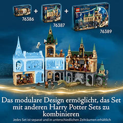 LEGO Harry Potter Hogwarts Chamber of Secrets modular design supports expansion with other sets.