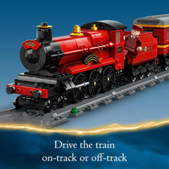 LEGO Hogwarts Express passenger car 2 for storytelling on the tracks