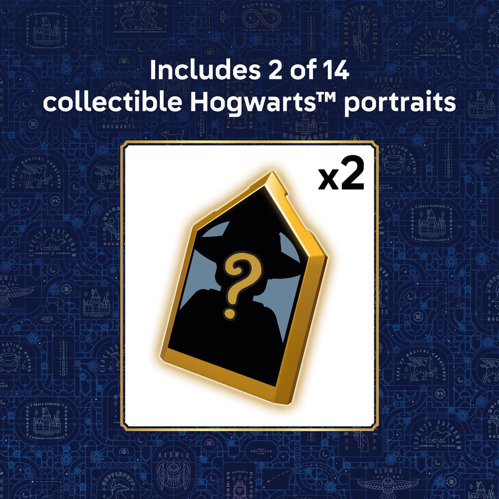 LEGO Harry Potter minifigures collection image highlighting characters for heroic adventures