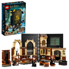 LEGO Harry Potter Hogwarts Moment Defence Class front cover showing portable classroom play