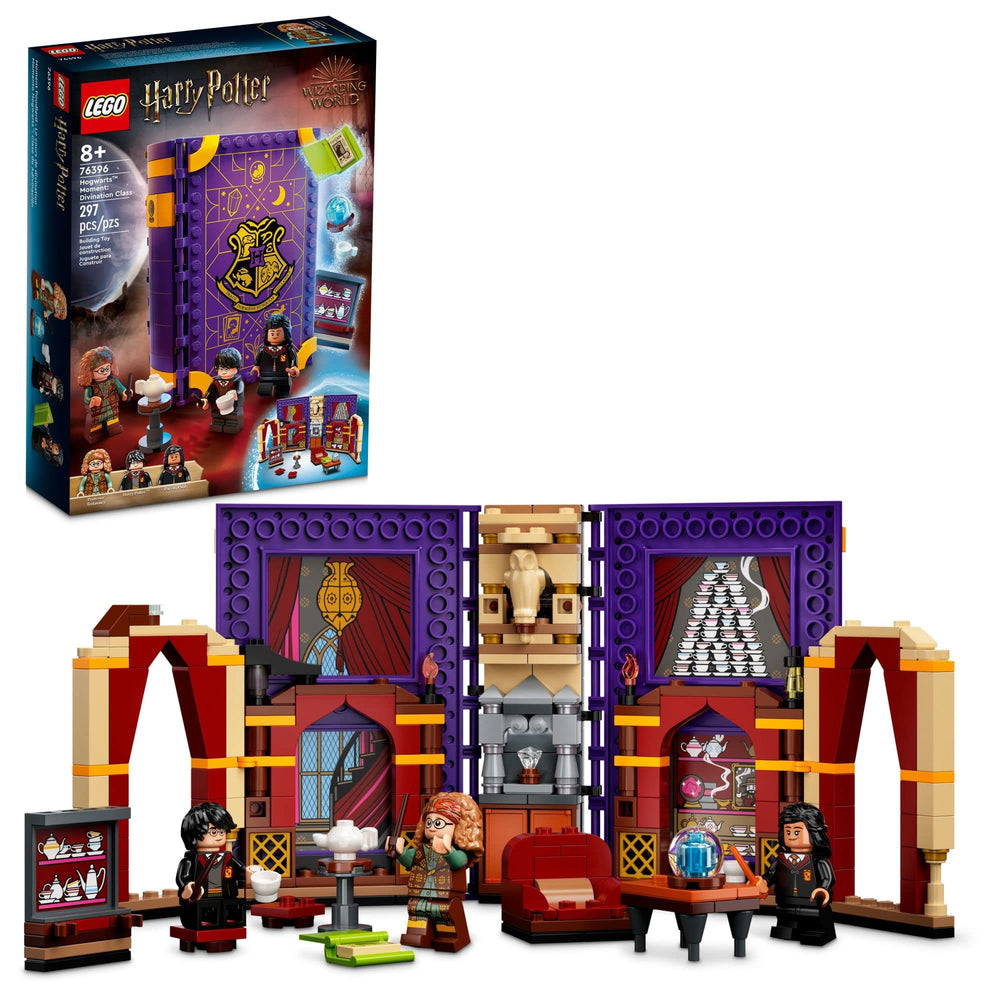 LEGO Harry Potter Hogwarts Moment divination class open book for portable classroom play