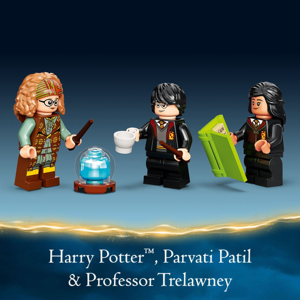 LEGO Harry Potter Hogwarts Moment divination class teacups set invites cozy study scenes