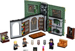 LEGO Harry Potter Hogwarts Moment Potions Class Snape dungeon scene invites potion-making adventures.