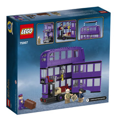 Three minifigures included: Harry Potter, Stan Shunpike, Ernie Prang