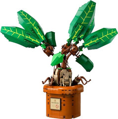 LEGO Harry Potter Mandrake leaves position for varied display