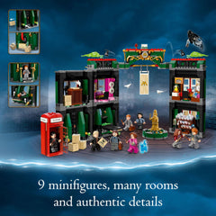 LEGO Harry Potter Dementor figure, adds tension and storytelling to scenes.