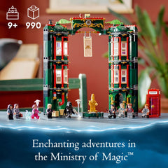 LEGO Harry Potter Ministry of Magic hall of prophecy interior, ideal for imaginative play.
