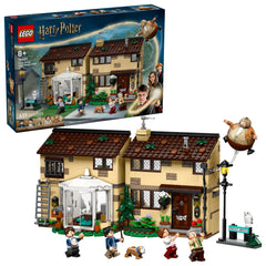 LEGO Harry Potter Privet Drive Aunt Marge Visit inflates for chaotic, playful scenes.