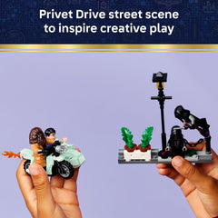 LEGO Privet Drive lamppost scene for action moments