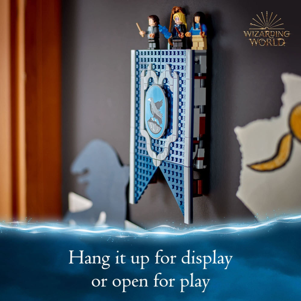 Ravenclaw crest tile detail for collectible display and decor